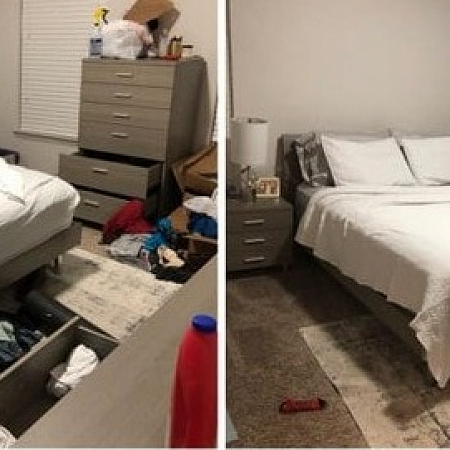 Поддерживающая уборка 1 комнатной квартиры