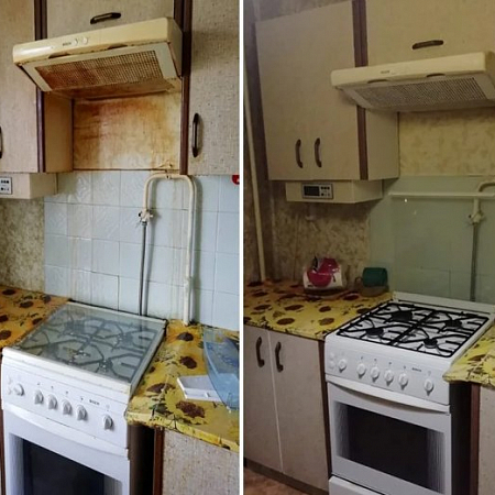 Поддерживающая уборка кухни